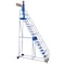 Vestil 196 H Steel Warehouse Ladder, 58 deg Grip, 16 Step, 21", 16 Steps LAD-16-21-G - alternate 6